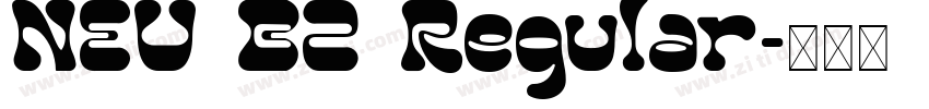 NEU BZ Regular字体转换